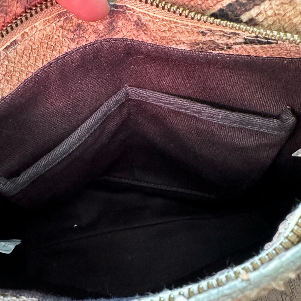 Madewell Snakeskin Crossbody Purse - Picture 6 of 9